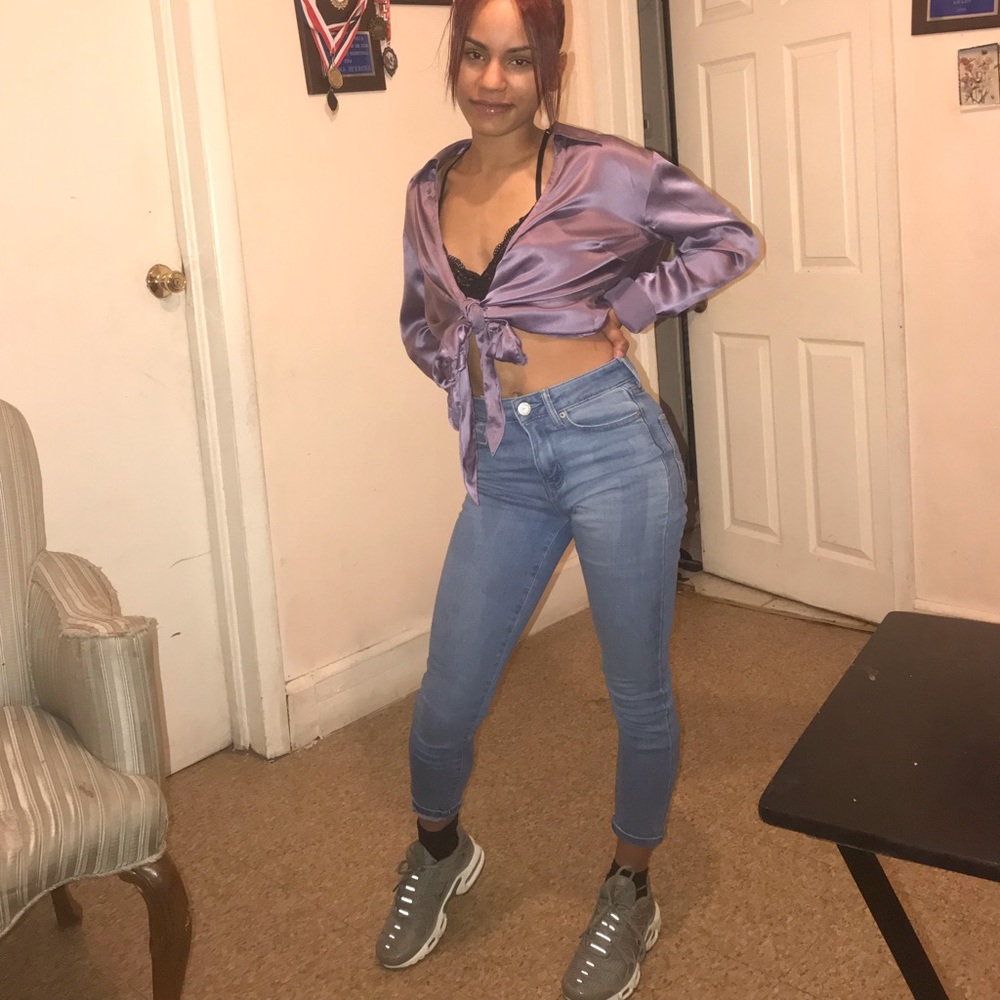 SATIN BLOUSE